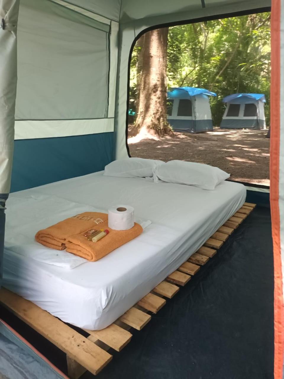 Happy Camping Arrecifes Dentro Del Parque Nacional Natural Tayrona El Coquito Eksteriør billede